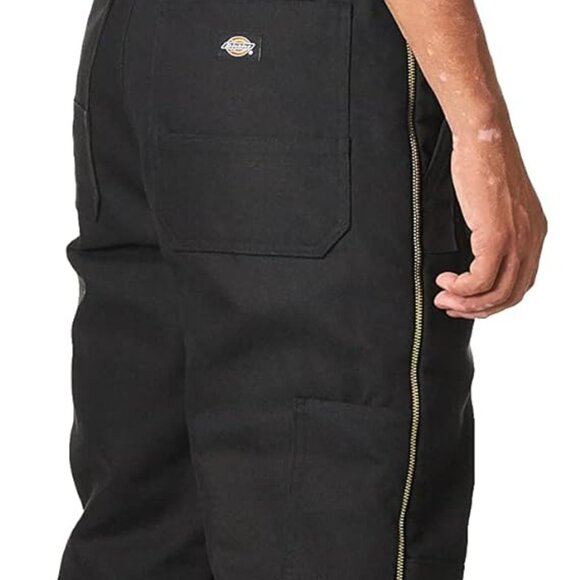 DICKIE's Men's Premium Insulated Duck Canvas Bib Overalls (2XL) - Picture 2 of 11